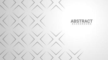 gray geometric abstract background with square shape shadow vector