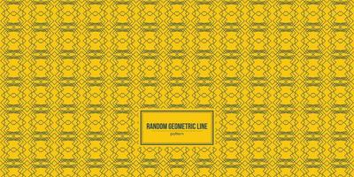 random pattern consisting of geometric lines vector