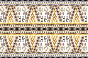 Geometric pattern, ethnic boho pattern with bright colors. Design for carpets, wallpaper, clothes, wraps, batik, fabrics. Vector illustration embroidery pattern in ethnic theme.
