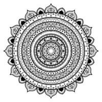 Decorative mandala element style collection vector