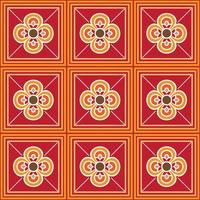 Illustration of tiles textured pattern vector