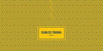 trigonal pattern on a yellow background vector