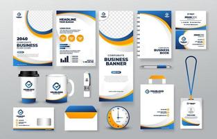 Stationery Kit Template vector