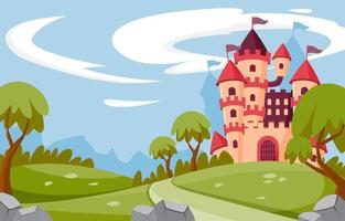 Medieval Kingdom Background vector