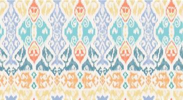 ikat style Pattern. Perfect for fabrics and decoration vector