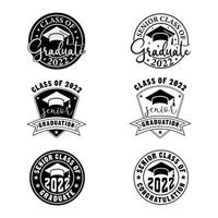 colección de insignias de la clase de graduados de 2022