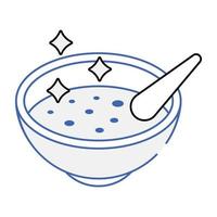 Check this isometric icon of magic soup vector