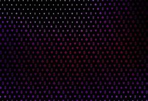 Dark purple vector layout with elements of cards.