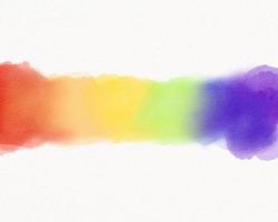 LGBT  Pride month watercolor texture concept.Rainbow  background