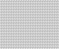Wave, zigzag lines pattern. Black wavy line on white background. Texture vector - illustration
