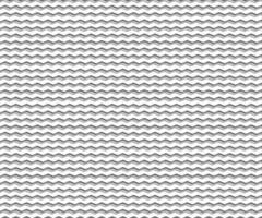 Wave, zigzag lines pattern. Black wavy line on white background. Texture vector - illustration