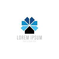 Vector logo design template for business. Technology innovation sign.