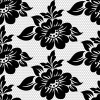 Lace seamless pattern vector