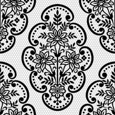 Lace seamless pattern