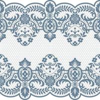 Lace seamless pattern vector