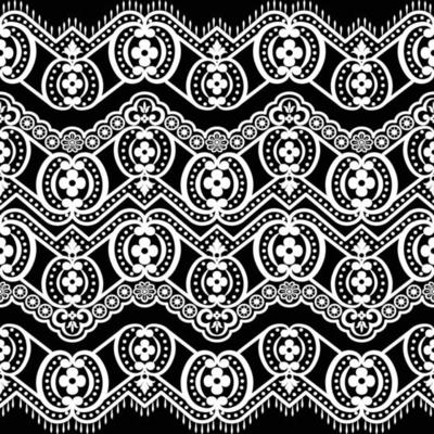 Lace seamless pattern