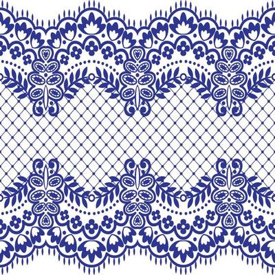 Lace seamless pattern