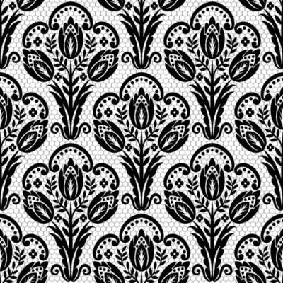 Lace seamless pattern