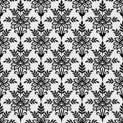 Lace seamless pattern