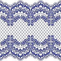 Lace seamless pattern vector