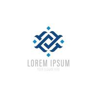Vector logo design template for business. Technology innovation sign.