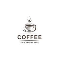 logotipo de café - ilustración vectorial, adecuada para su necesidad de diseño, logotipo, ilustración, animación, etc. vector