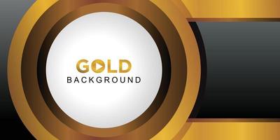 Abstract gold background design vector