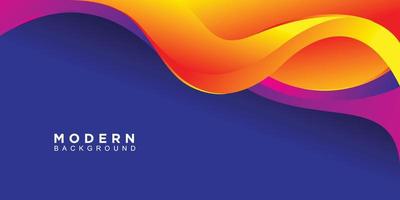 Abstract vector design for banner and background design template with modern color