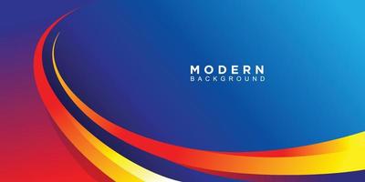 Abstract vector design for banner and background design template with modern color