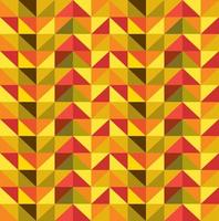 Triangle pattern background design vector