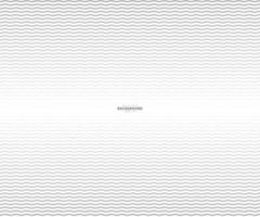 Wave, zigzag lines pattern. Black wavy line on white background. Texture vector - illustration