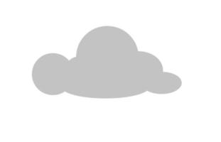 cloudy cloud vector