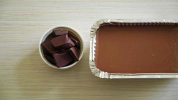 gâteau au chocolat avec ganache moelleuse ou fondant au chocolat video