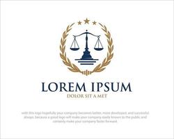 law academy logo designs vector