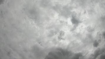 weiße Wolken und Himmel video