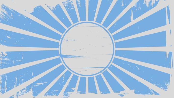 Abstract Retro Grunge Blue White Background Design