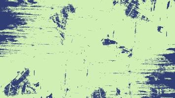 Abstract Soft Green Grunge Texture In Dark Blue Background vector