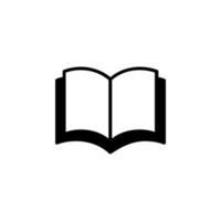 Book, Read, Library, Study Solid Line Icon Vector Illustration Logo Template. Suitable For Many Purposes.