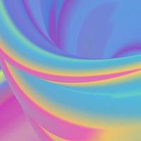 Bright colorful abstract background. Liquid color flow. Wavy 3d backdrop. Fluid gradient waves. Trendy vector illustration. Easy to edit template for your design projects.