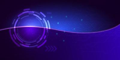 Blue purple abstract background technology digital world communication,vector illustration. vector