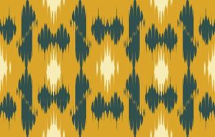 amarillo abstracto étnico. patrón geométrico impecable en estilo tribal, bordado popular y mexicano. estampado de adornos de arte geométrico azteca. diseño para alfombras, papel pintado, ropa, envoltura, tela, textil. vector