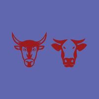 Cow Logo Vector Design