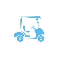 Golf cart icon design concept illustration vector