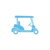 Golf cart icon design concept illustration vector