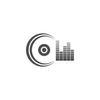 Speaker subwoofer icon design template illustration vector