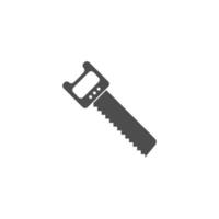 Metal saw icon logo design illustration vector