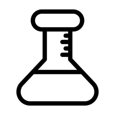 illustration of bottle lab icon