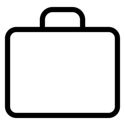illustration of suitcase icon
