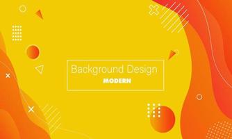 Modern background design with gradient colors and suitable for posters and web layouts. Vector Design