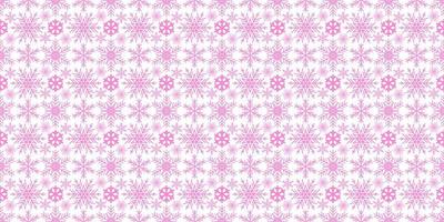 Vector Christmas card. Snowflakes background. Winter seamless pattern.